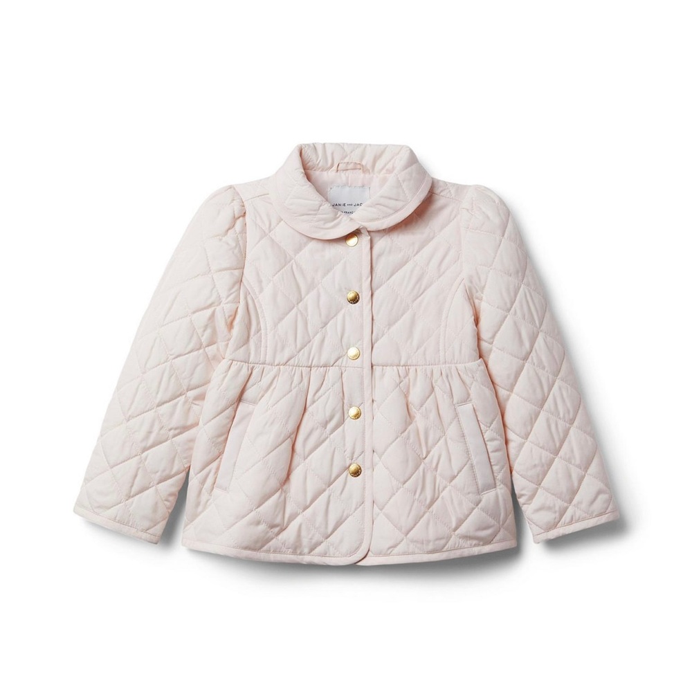 NWOT Janie and Jack Quilted Barn coat